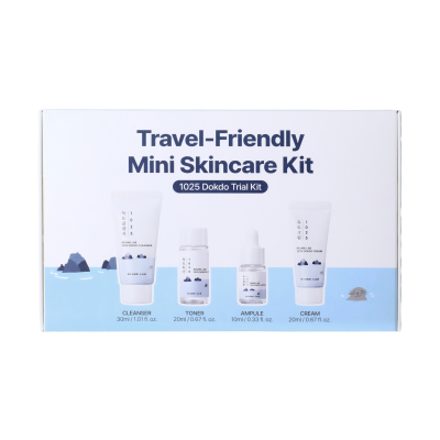 Набір мініверсій засобів з морською водою ROUND LAB 1025 Dokdo Trial Kit