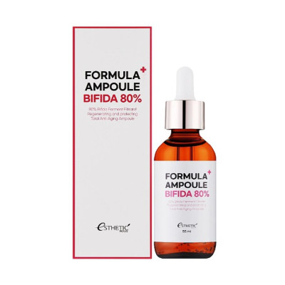 Сироватка з біфідобактеріями для обличчя Esthetic House Formula Ampoule Bifida 80% 55 мл ( до 29.11.2025р)