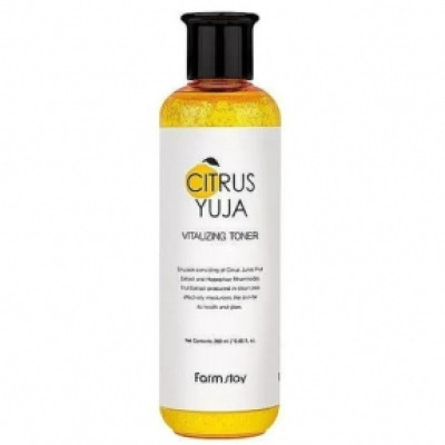 Тонер з екстрактом Юдзу Farmstay Citrus Yuja Vitalizing Toner 280ml