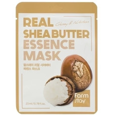 Тканинна маска з олією ши FarmStay Real Shea Butter Essence Mask 23 мл
