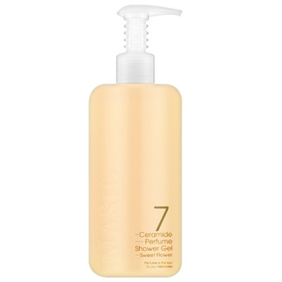 Гель для душу із ароматом солодких квітів Masil 7 Ceramide Perfume Shower Gel Sweet Flower 300 ml