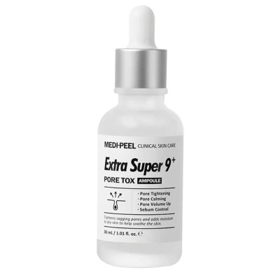 Пілінг-сироватка для очищення та звуження пір Medi-Peel Extra Super 9 Plus Pore Tox Ampoule 30 мл
