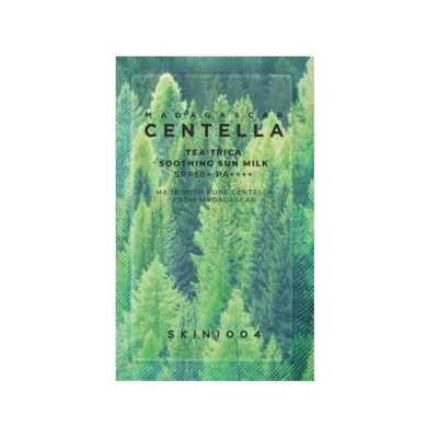 Пробник Легке сонцезахисне молочко SKIN1004 Madagascar Centella Tea Trica Soothing Sun Milk SPF50+ PA++++ 1.5 мл
