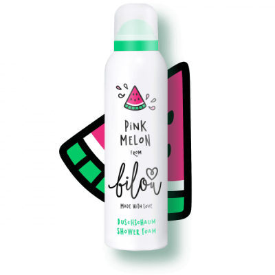Пінка для душу "Рожева диня" Bilou Pink Melon Shower Foam 200мл